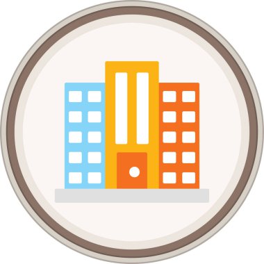 Düz çıkartma. Web Kullanımı için Vektör İllüstrasyonu