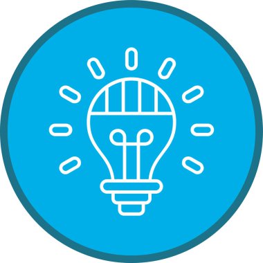 Fikir Hattı çoklu daire. Web Kullanımı için Vektör İllüstrasyonu