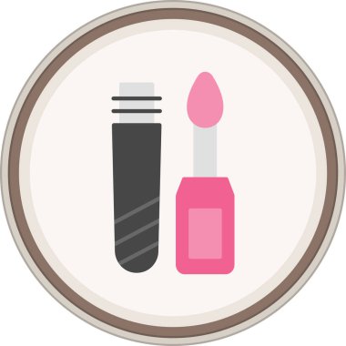 Dudak parlatıcısı. Web Kullanımı için Vektör İllüstrasyonu