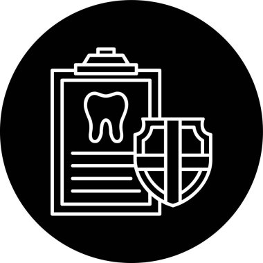 Tıbbi Rapor Hattı ters çevrilmiş. Web Kullanımı için Vektör İllüstrasyonu