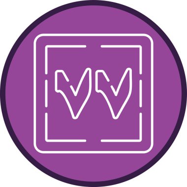 Sab 'a wa Sab' un Hattı çoklu daire. Web Kullanımı için Vektör İllüstrasyonu