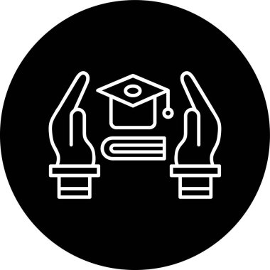 Eğitim Hattı ters döngü. Web Kullanımı için Vektör İllüstrasyonu