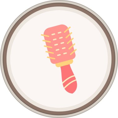 Patenli fırça etiketi. Web Kullanımı için Vektör İllüstrasyonu