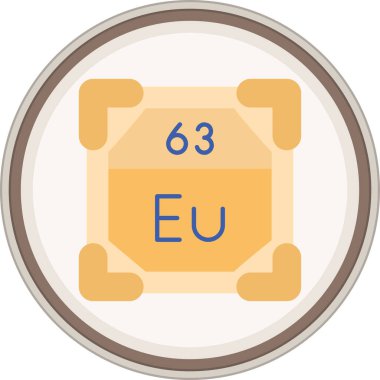 Avrupalı yassı çıkartması. Web Kullanımı için Vektör İllüstrasyonu