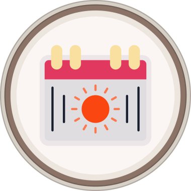 Yaz Satışı Flat etiketi. Web Kullanımı için Vektör İllüstrasyonu