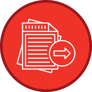 Hat çoklu çemberi içeri aktar. Web Kullanımı için Vektör İllüstrasyonu