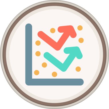 Geri Sıçra Düz Etiketi. Web Kullanımı için Vektör İllüstrasyonu