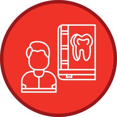 Kitap Hattı çoklu daire. Web Kullanımı için Vektör İllüstrasyonu