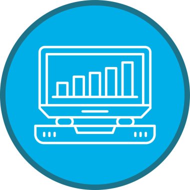 Stocks Line multi circle. Vector Illustration For Web Use