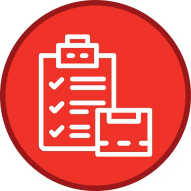 Envanter çizgisi çoklu daire. Web Kullanımı için Vektör İllüstrasyonu