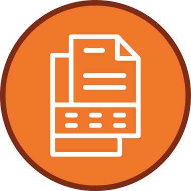 Belge Hattı çoklu daire. Web Kullanımı için Vektör İllüstrasyonu