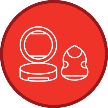 Sünger Hattı çok daireli. Web Kullanımı için Vektör İllüstrasyonu