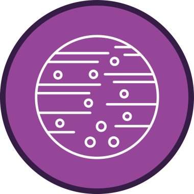 Gezegen Çizgisi çok daireli. Web Kullanımı için Vektör İllüstrasyonu