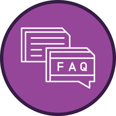 Sohbet Hattı çoklu daire. Web Kullanımı için Vektör İllüstrasyonu