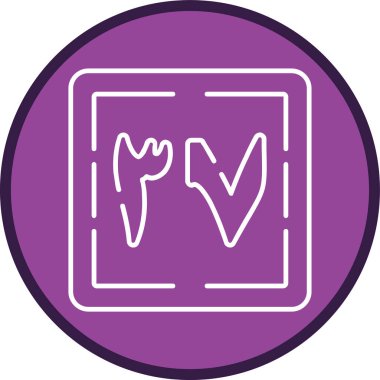 Sab 'a wa Thalathun Hattı çoklu daire. Web Kullanımı için Vektör İllüstrasyonu