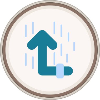 Sembol yassı çıkartması. Web Kullanımı için Vektör İllüstrasyonu