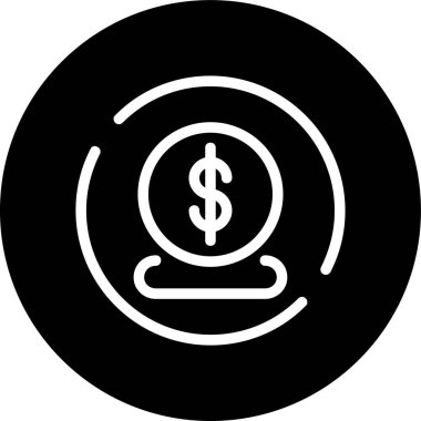 Ters çevrilmiş halkayı bağışla. Web Kullanımı için Vektör İllüstrasyonu