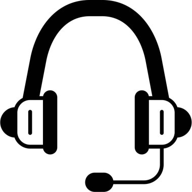 Headphone. Vector Illustration For Web Use