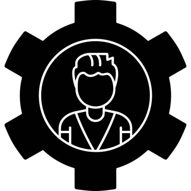 Kullanıcı Rolleri. Web Kullanımı için Vektör İllüstrasyonu