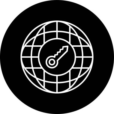 İnternet Hattı ters döngü. Web Kullanımı için Vektör İllüstrasyonu