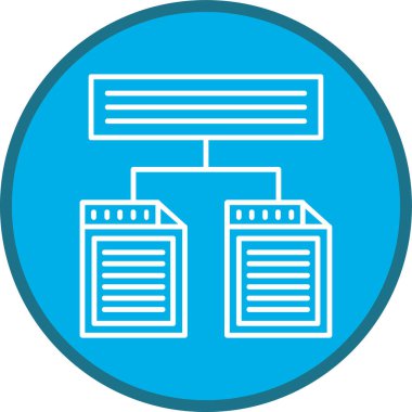 Belge Hattı çoklu daire. Web Kullanımı için Vektör İllüstrasyonu