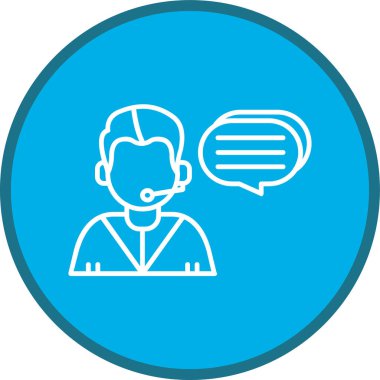 Modern simgenin vektör illüstrasyonu