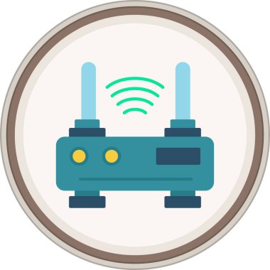 wifi simgesi vektör illüstrasyonu