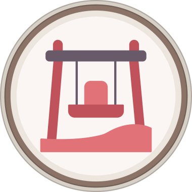 Salla. Web simgesi basit illüstrasyon