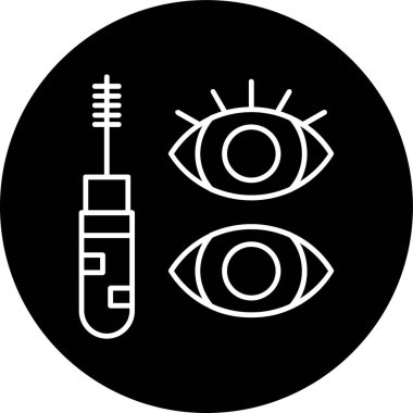 Göz simgesi, vektör illüstrasyonu