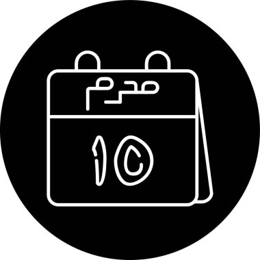 Bir torba simgesinin vektör illüstrasyonu