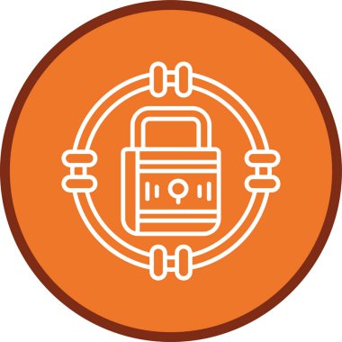 Modern b 'nin vektör illüstrasyonu eksik simgesi