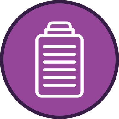 Pil. Web simgesi basit illüstrasyon