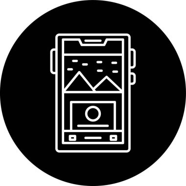 Modern b 'nin vektör illüstrasyonu eksik simgesi