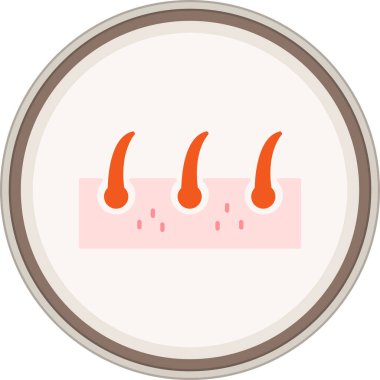 Yanan bir mumun vektör illüstrasyonu