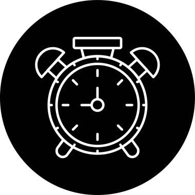 Kronometre Web simgesi basit tasarım