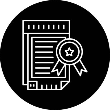 Eğitim simgesinin vektör illüstrasyonu