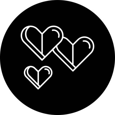 Vektör Kalp Simgesi illüstrasyonu