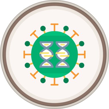 Tıbbi bir ikonun modern bir simgesinin vektör çizimi