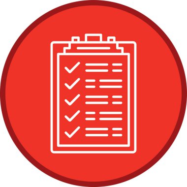 Belge. Web simgesi basit illüstrasyon