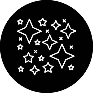 star icon isolated on abstract background