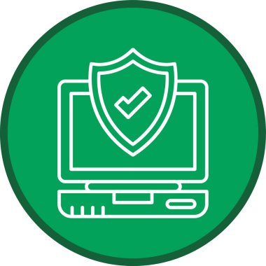 Modern b 'nin vektör illüstrasyonu simge güvenliğinden yoksun