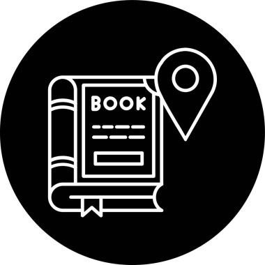 Kitap. Web simgesi basit tasarım