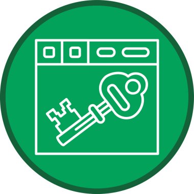 seo modern simgesinin vektör illüstrasyonu