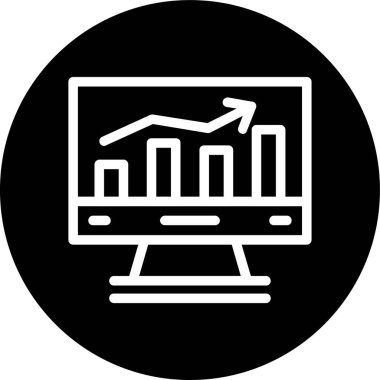 iş simgesi vektör illüstrasyonu