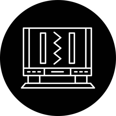 seo modern simgesinin vektör illüstrasyonu