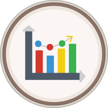ticari grafik vektör simgesi