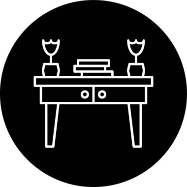 Gıda simgesinin vektör illüstrasyonu