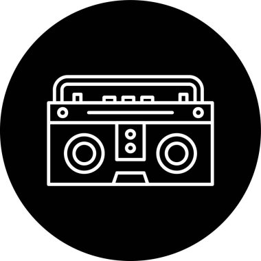 kamera simgesi vektör illüstrasyonu