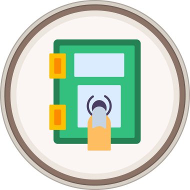 veri merkezi vektör simgesi