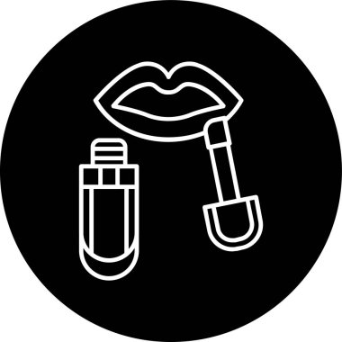 Bir kürek simgesinin vektör çizimi